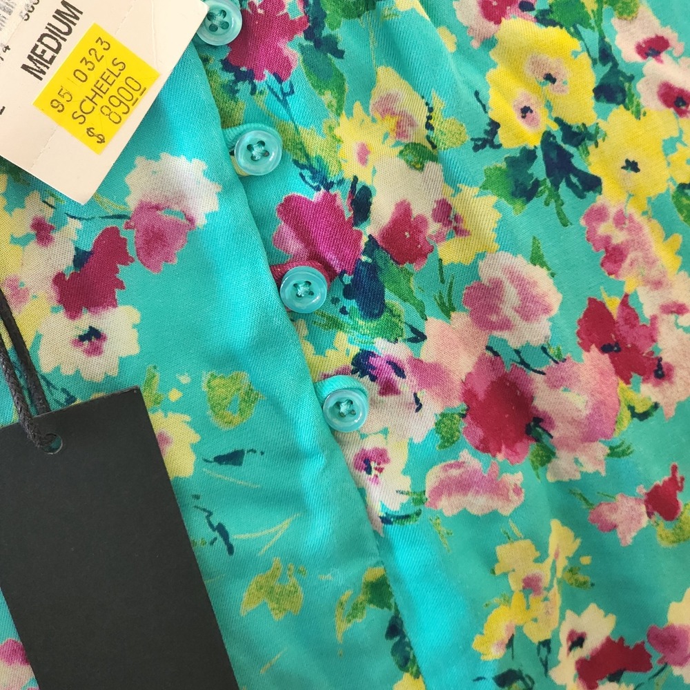 KUT form the kloth NWT Size Medium Mint Berry‎ Summer Sleeveless Blouse - Picture 7 of 8